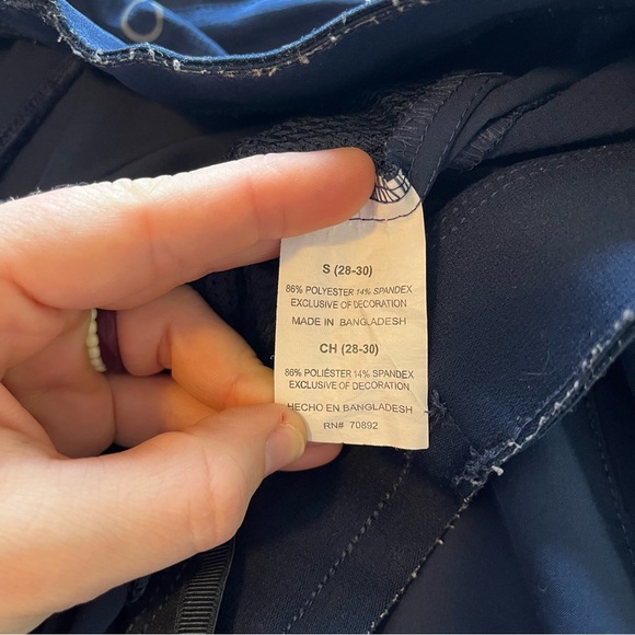 Skora Mens Navy Quick Dry Elastic Waist Running Shorts Size S - Picture 10 of 13